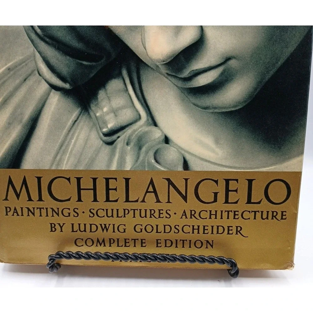 Michelangelo Paintings Sculptures Architecture 1964 Goldscheider Phaidon Art